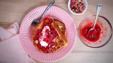 Stunning brioche French toast