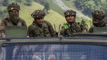 India has moved extra troops to the disputed Ladakh border region