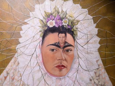 Frida Kahlo's painging 'Diego on my mind'