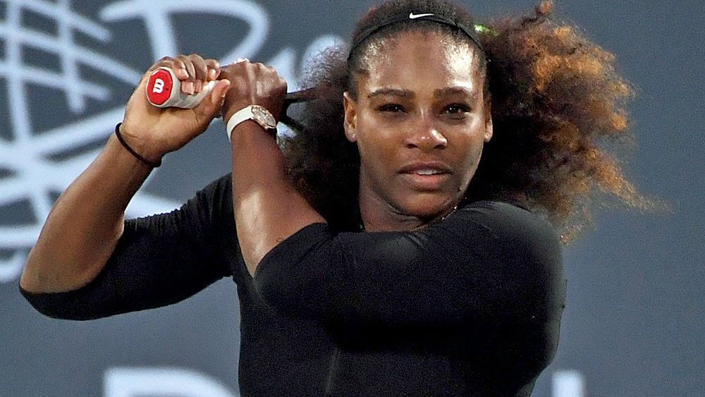 Serena Williams shows promise in return to tennis in Abu Dhabi loss to Jelena Ostapenko
