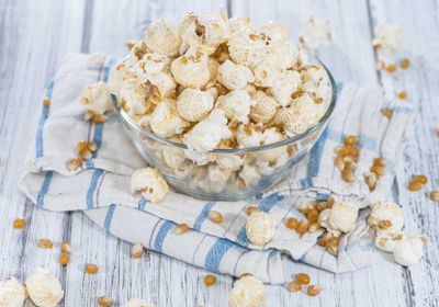 <p>Swap potato chips for air-popped popcorn</p>