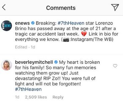 Beverley Mitchell, 7th Heaven cast