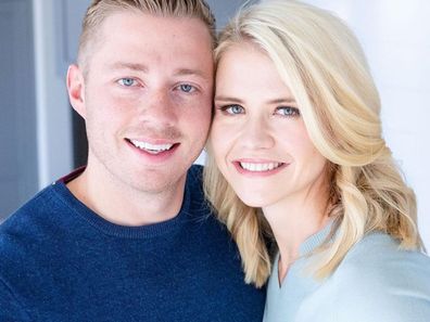 Elizabeth Smart with her husband.