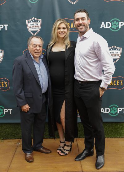 <p><a href="https://style.nine.com.au/2018/06/08/11/11/kate-upton-maxim" target="_blank" title="Kate Upton" draggable="false">Kate Upton and Justin Verlander at the&nbsp;Grand Slam Adoption event in Houston, Texas, September, 2018</a></p>
