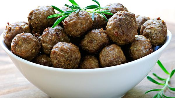 New Atkins spicy meatballs
