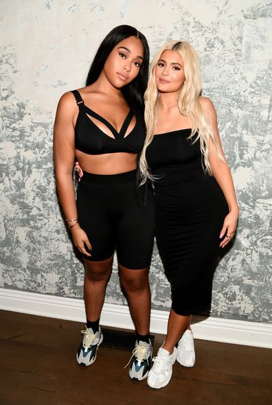 Jordyn Woods and Kylie Jenner 