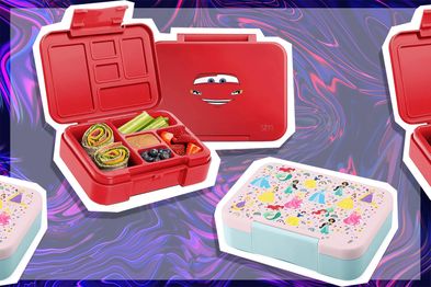 9PR: Simple Modern Bento Lunch Box, Disney Princesses and Lightening McQueen