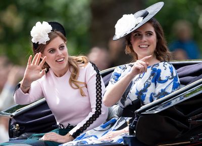 Trooping the Colour: Princess Eugenie and Princess Beatrice