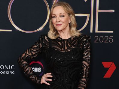 Rebecca Gibney at the 65th TV WEEK Logie Awards at The Star on August 3, 2025 in Sydney, Australia