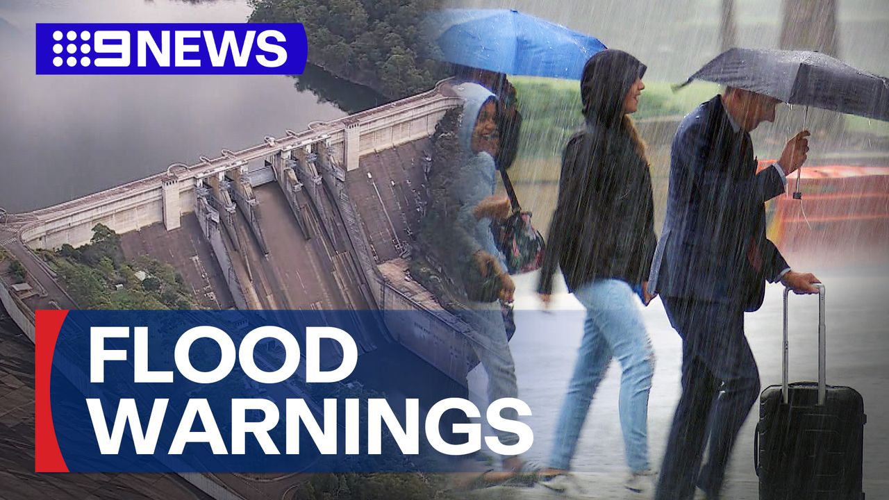 Flash Flooding Weekend Deluge Forecast For Sydney 9news Latest