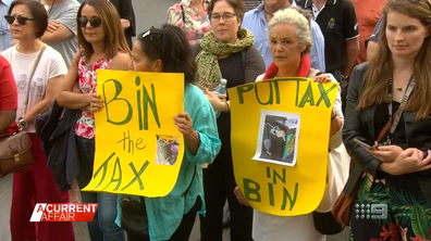 Melbourne residents were chanting as they rallied outside a City of Yarra council meeting.