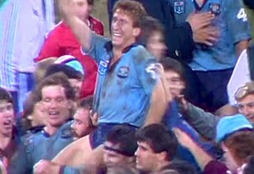 When did the Blues first win a State of Origin series?