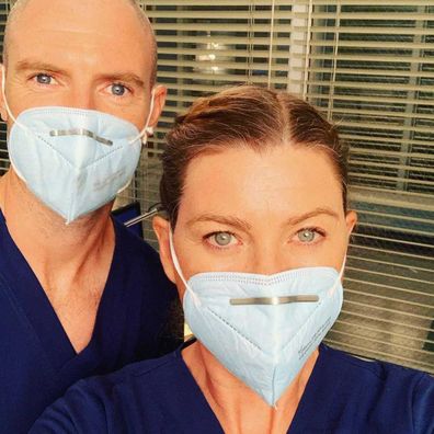 Ellen Pompeo and Richard Flood. 