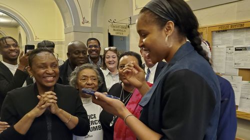 Maya Moore, pictured in March, calling Jonathan Irons after Cole County Judge Dan Green overturned his convictions in a 1997 burglary and assault case. 