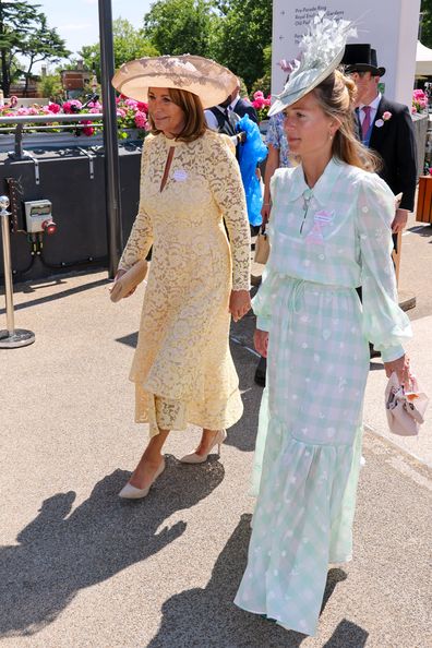 Carole Middleton and Alizee Thevenet