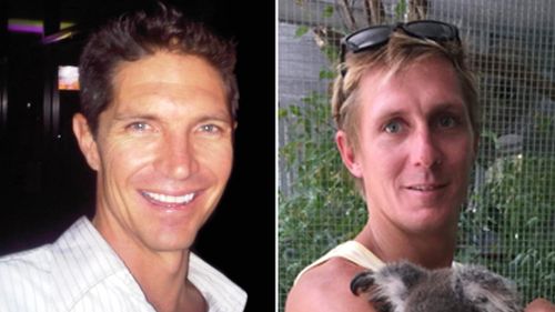 The bodies of Ben Leahy and Adam Hoffman were found after the trawler sank. (AAP)