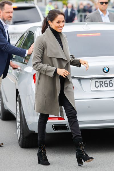 Meghan, Duchess of Sussex visiting Maranui Cafe on October 29, 2018 in Wellington, New Zealand.&nbsp;