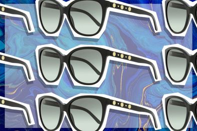 9PR: Versace Eyewear oversized square-frame sunglasses