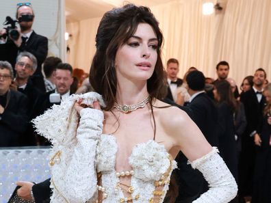  Anne Hathaway attends The 2023 Met Gala