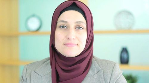 Ramia Abdo Sultan, the executive member of the Australia Palestine Advocacy Network