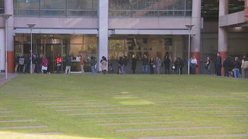 Long queues at Sydney Passport Office as Australians look to travel overseas.