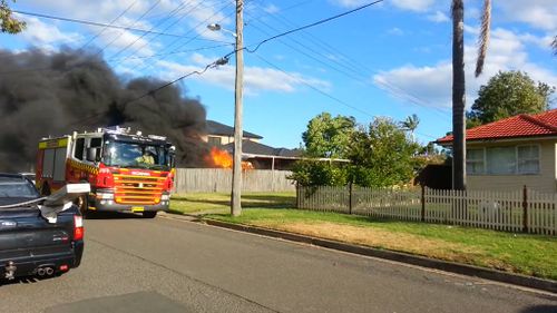 Police are now investigating the fire. (9NEWS)