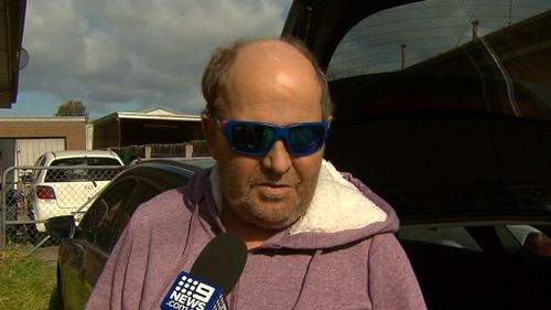"The missus grabbed a carving knife," Mr Matthews recalled. Picture: 9NEWS