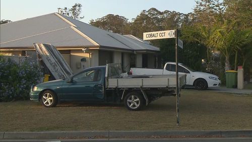 P﻿olice are searching for two gunmen who fired multiple shots at a Gold Coast home.