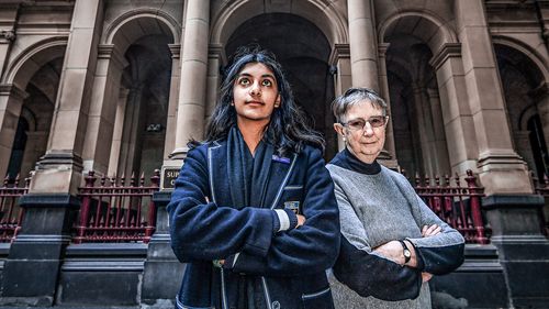 Anjali Sharma, 17, and Sister Brigid Arthur, were part of a group who challenged the federal government over their duty of care in protecting future generations from the harmful impacts of climate change. 