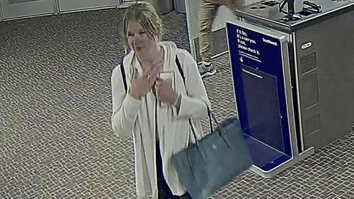 Salt Lake City International Airport video provided by the Salt Lake City Police Department shows Mackenzie Lueck.