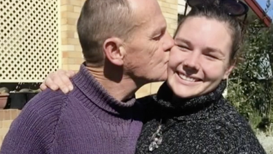 She received the news her father Steven, 58, passed away unexpectedly in her hometown on July 5.
