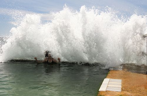 The best way to cool down is on the coastline. (AAP)