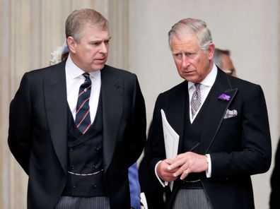 prince andrew and prince willliam