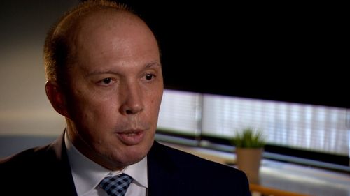 Home Affairs Minister Peter Dutton has a zero-tolerance stance on violent foreign criminals.