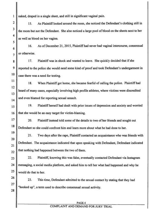 Page 4 of the civil suit document.