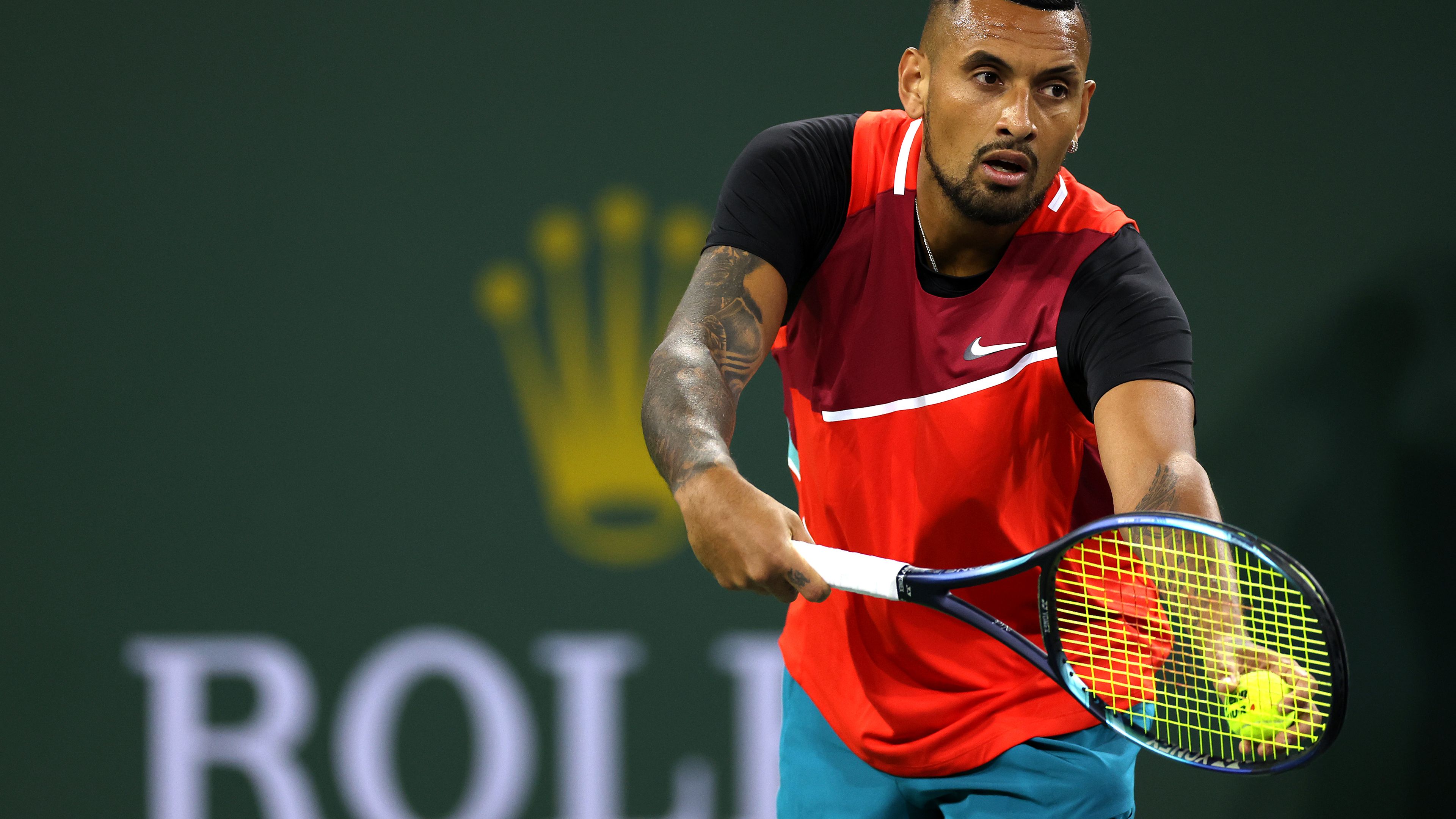 Nick Kyrgios advances to quarter-finals at US Clay Court Championships, ends five-year drought