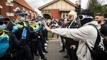 Melbourne anti lockdown protests