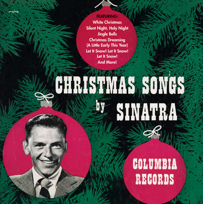 Album Cover for Christmas songs by Frank Sinatra