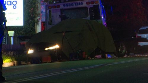 The teen's ute slammed into a parked truck. He died at the scene as a result of his injuries. (9NEWS)