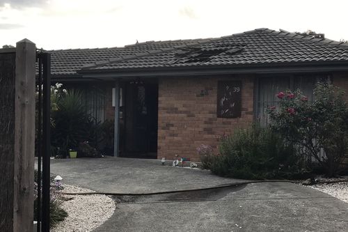 The house on Darnley Drive which was destroyed by fire. (AAP)