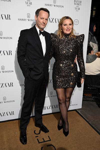 Russell Thomas and Kim Cattrall 