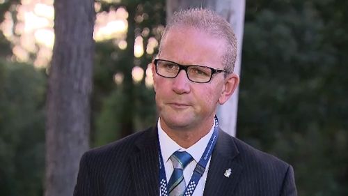 Police union boss Ian Leavers. (9NEWS)