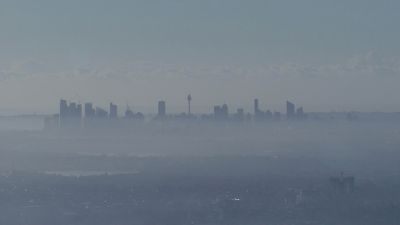 Sydney wakes with blankets of fog
