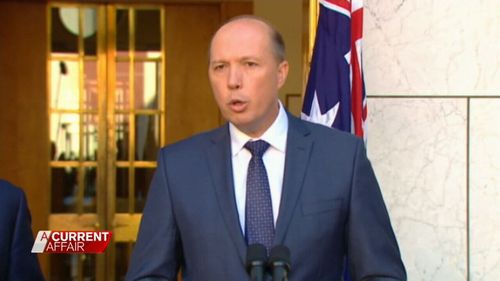 Immigration Minister Peter Dutton is standing by his decision to cancel Creamer's visa.