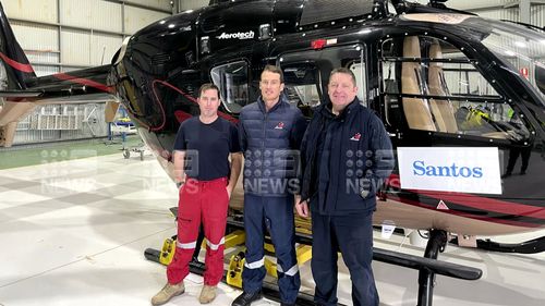 Footage of the moment family of four from Queensland is found in outback NSW.