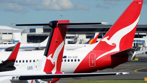 Qantas - business as usual at Manila