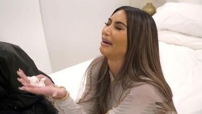 Kim Kardashian breaks down on Keeping Up With the Kardashians.