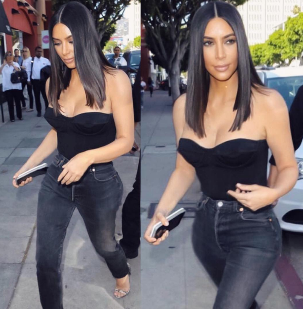 Kim Kardashian Short Hair Galhairs