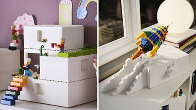 LEGO and IKEA storage range