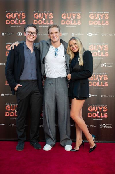 Tom Simpson and Cody Simpson and Alli Simpson